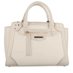 Sac à Main BEIGE Femme Motif Uni