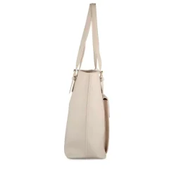 Sac à Main BEIGE Femme Motif Uni