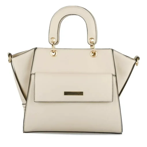 Sac à Main BEIGE Femme Motif Uni