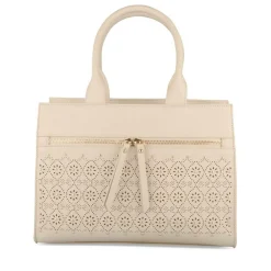 Sac à Main BEIGE Femme Motif Uni
