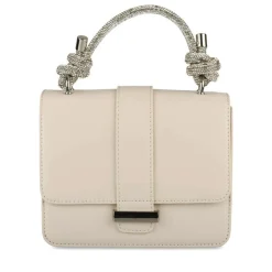 Sac à Main BEIGE Femme Motif Paillettes