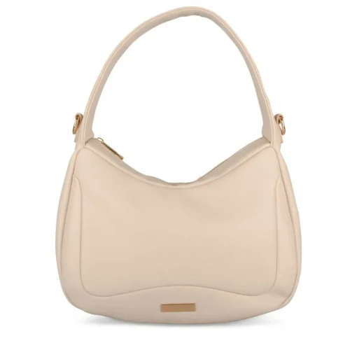Sac à Main BEIGE Femme Motif Uni