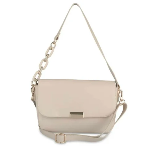 Sac à Main BEIGE Femme Motif Chaîne