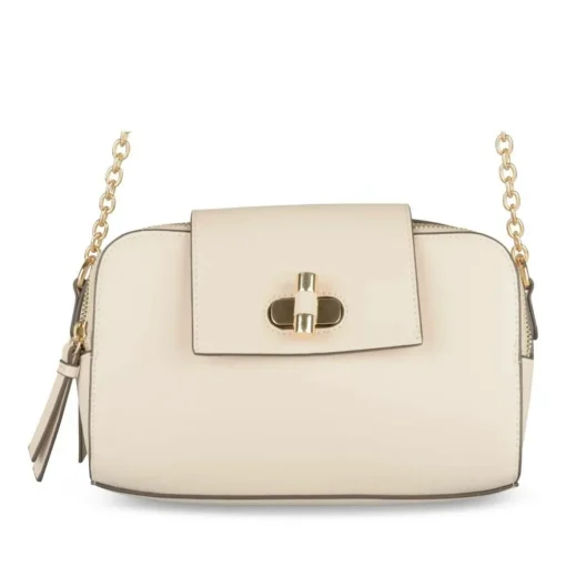Sac à Main BEIGE Femme Motif Uni