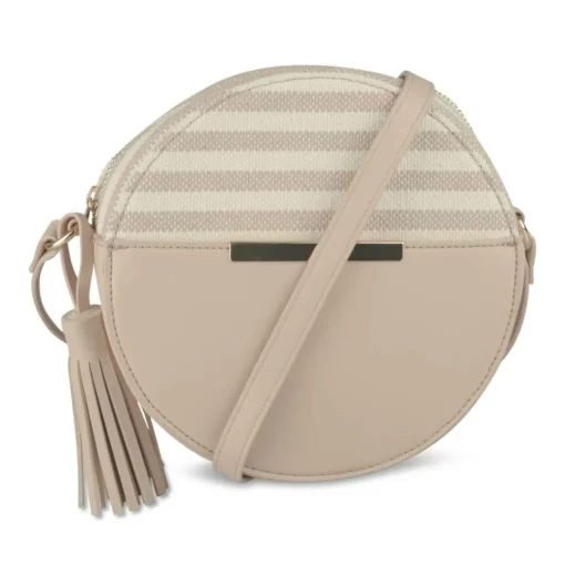 Sac à Main BEIGE Femme Motif Uni