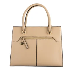 Sac à Main BEIGE Femme Motif Uni
