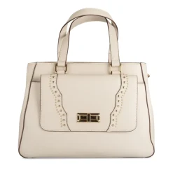 Sac à Main BEIGE Femme Motif Uni