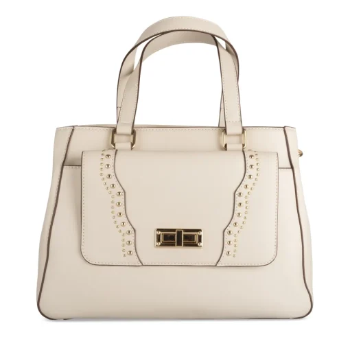 Sac à Main BEIGE Femme Motif Uni