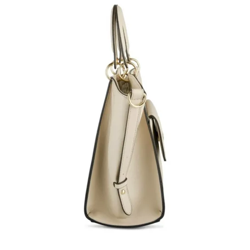 Sac à Main BEIGE Femme Motif Uni