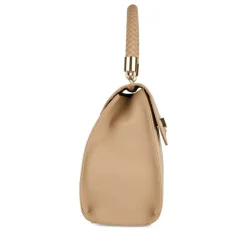 Sac à Main BEIGE Femme Motif Tressé