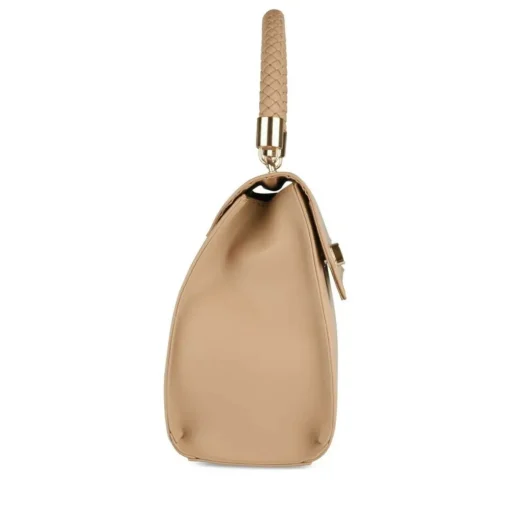 Sac à Main BEIGE Femme Motif Tressé