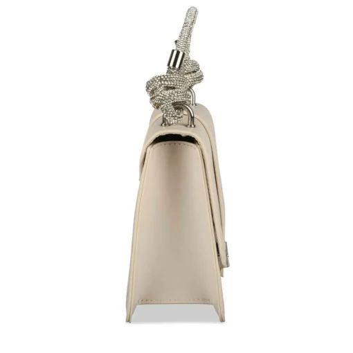 Sac à Main BEIGE Femme Motif Paillettes