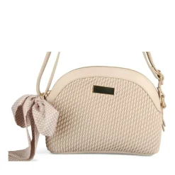 Sac à Main BEIGE Femme Motif A Pois
