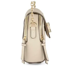 Sac à Main BEIGE Femme Motif Uni