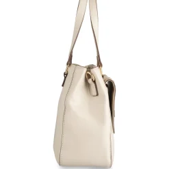 Sac à Main BEIGE Femme Motif Uni