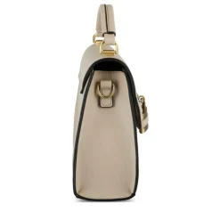 Sac à Main BEIGE Femme Motif Tressé