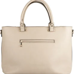 Sac à Main BEIGE Femme Motif Uni