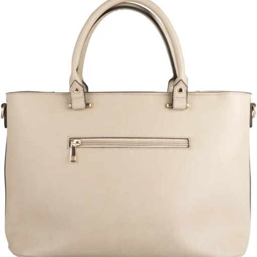 Sac à Main BEIGE Femme Motif Uni