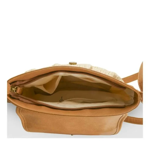 Sac à Main BEIGE Femme Motif Uni