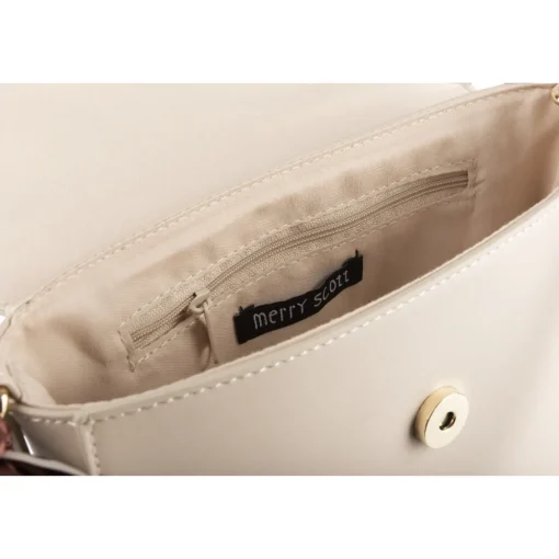 Sac à Main BEIGE Femme Motif Uni