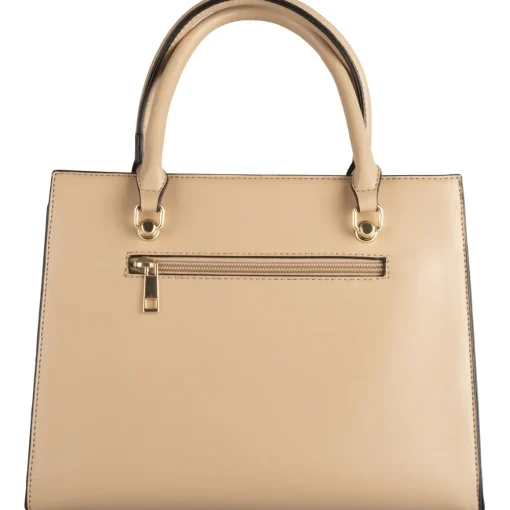 Sac à Main BEIGE Femme Motif Uni