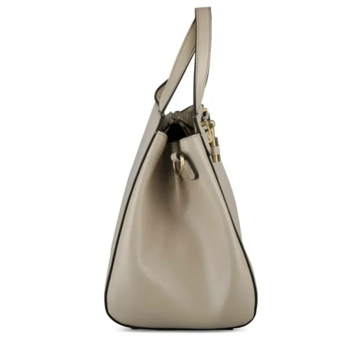 Sac à Main BEIGE Femme Motif Tressé