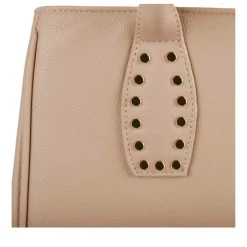 Sac à Main BEIGE Femme Motif Clouté