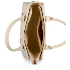 Sac à Main BEIGE Femme Motif Uni