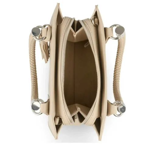 Sac à Main BEIGE Femme Motif Uni