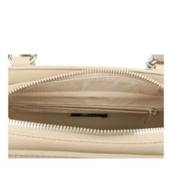 Sac à Main BEIGE Femme Motif Uni