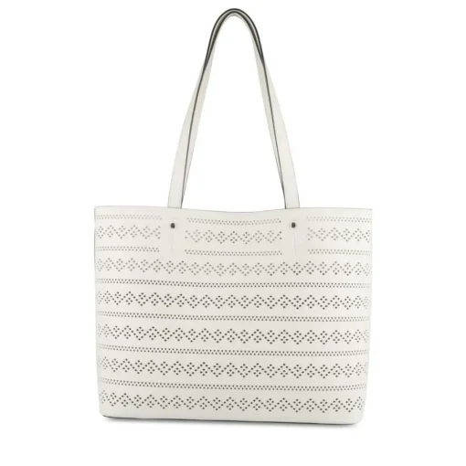 Sac à Main BLANC Femme Motif Uni