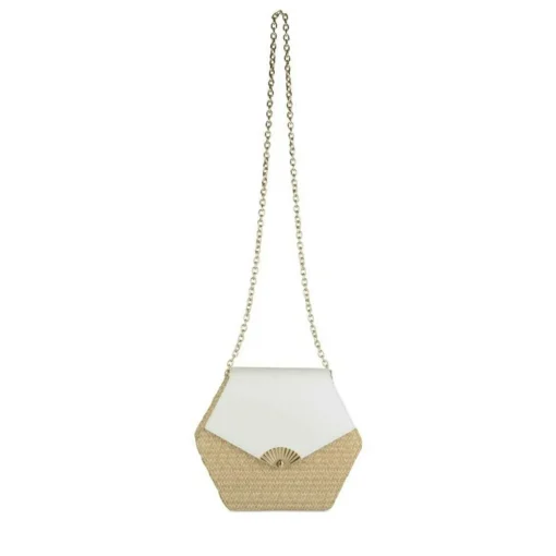 Sac à Main BLANC Femme Motif Uni