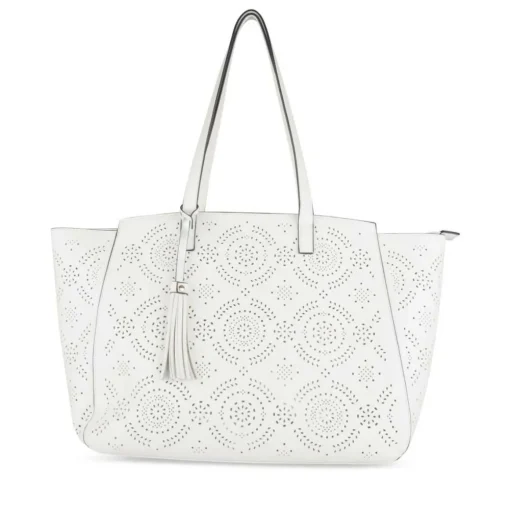 Sac à Main BLANC Femme Motif Uni
