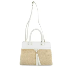 Sac à Main BLANC Femme Motif Uni