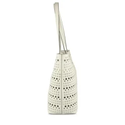 Sac à Main BLANC Femme Motif Uni