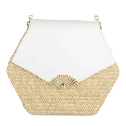 Sac à Main BLANC Femme Motif Uni