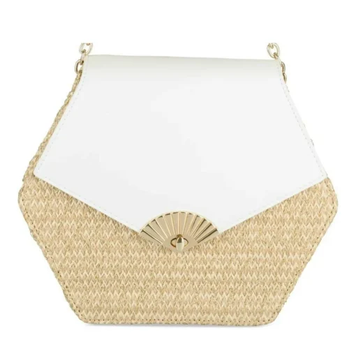Sac à Main BLANC Femme Motif Uni