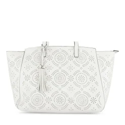 Sac à Main BLANC Femme Motif Uni