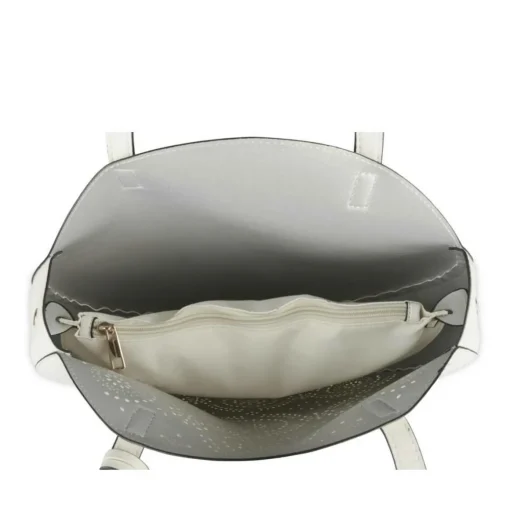 Sac à Main BLANC Femme Motif Uni