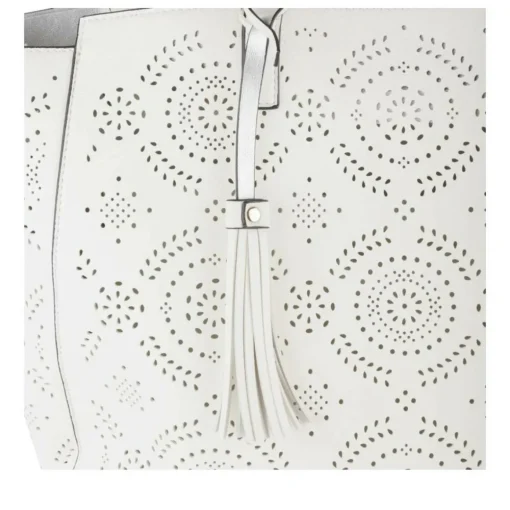 Sac à Main BLANC Femme Motif Uni