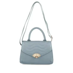 Sac à Main BLEU Femme Motif Uni