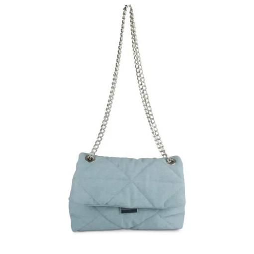 Sac à Main BLEU Femme Motif Uni