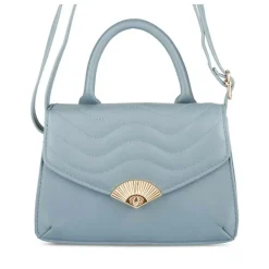 Sac à Main BLEU Femme Motif Uni
