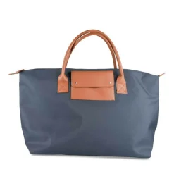 Sac à Main BLEU Femme Motif Uni