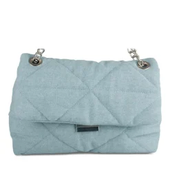 Sac à Main BLEU Femme Motif Uni