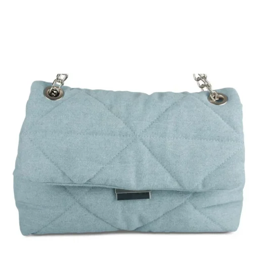 Sac à Main BLEU Femme Motif Uni