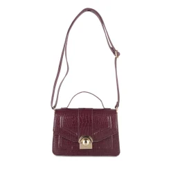 Sac à Main BORDEAUX Femme Motif Uni