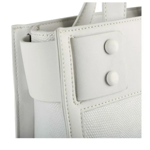 Sac à Main GRIS Femme Motif Uni