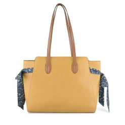 Sac à Main JAUNE Femme Motif Uni