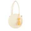 Sac à Main JAUNE Femme Motif Uni